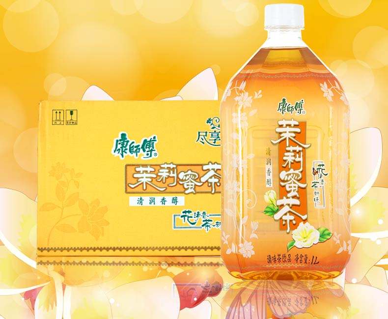 康师傅茉莉蜜茶1l